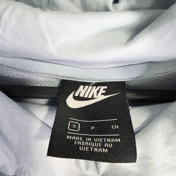 Womens Light Blue Nike Hoodie Sweatshirt ECNL Texas Long Sleeve Cotton Blend S - Picture 4 of 9